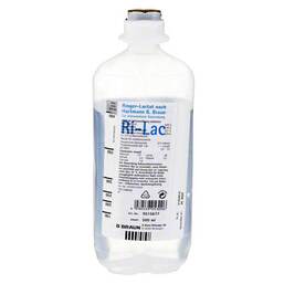 Abbildung: Ringer Lactat n.Hartm.B.Braun Ecoflasche Plus Infusionslösung 500 ml, Infusionslösung PZN 03368456
