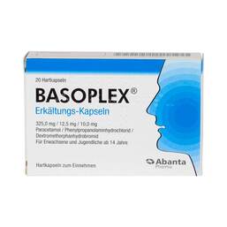 Abbildung: Basoplex Erkältungs-Kapseln Kapseln, 20 St PZN 03369941