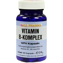 Abbildung: Vitamin B Komplex GPH Kapseln 90 St, Kapseln PZN 03379589