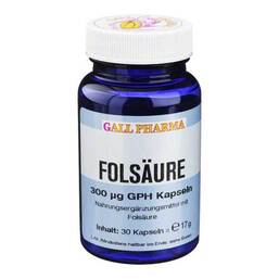 Abbildung: Folsäure 300 µg GPH Kapseln 30 St, Kapseln PZN 03383639