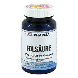 Abbildung: Folsäure 300 µg GPH Kapseln 60 St, Kapseln PZN 03383645
