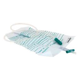 Abbildung: Urin Auffangbeutel unsteril 2 l Ablauf + Rückl. 1 St, Beutel PZN 03385383