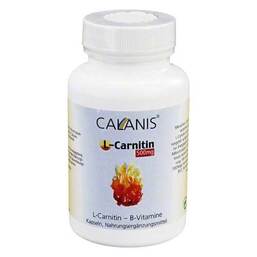Abbildung: L-Carnitin 500 mg + B-Vitamine Kapseln Kapseln, 60 St PZN 03386796