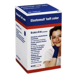 Abbildung: Elastomull haft 4mx8cm 72207 Binden, 1 St PZN 03393193