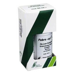 Abbildung: Febro Cyl L Ho Len Complex T Tropfen, 50 ml PZN 03395074