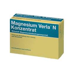 Abbildung: Magnesium Verla N Konzentrat Pulver zur Herstellung einer Lösung zum Einnehmen, 500 St PZN 03395430