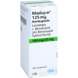 Abbildung: Madopar 125 Hartkapseln 100 St, Hartkapseln PZN 03395803