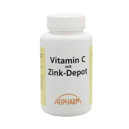 Abbildung: Vitamin C mit Zink Depot-Kapseln 100 St, Kapseln PZN 03401107