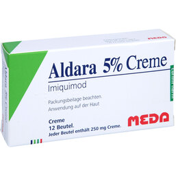 Abbildung: Aldara 5% Creme Sachets 12 St, Creme PZN 03407676