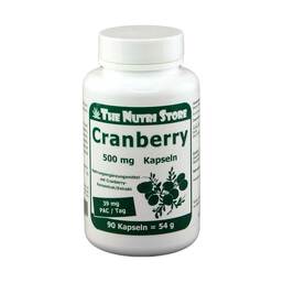 Abbildung: Cranberry 500 mg Kapseln 90 St, Kapseln PZN 03418674