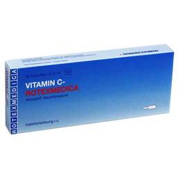 Abbildung: Vitamin C Rotexmedica Injektionslösung Injektionslösung, 10X5 ml PZN 03419225