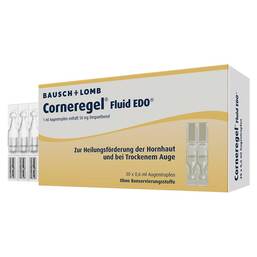 Abbildung: Corneregel® Fluid EDO® unterstützt die Wundheilung am Auge 30X0.6 ml, Augentropfen PZN 03422279