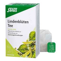 Abbildung: Lindenblüten Arzneitee Tiliae flos bio Salus 15 St, Filterbeutel PZN 03424864