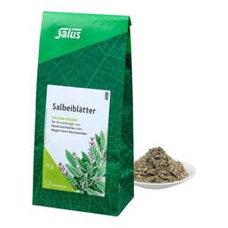 Abbildung: Salbeiblätter Arzneitee Salviae folium bio Salus 75 g, Tee PZN 03424870