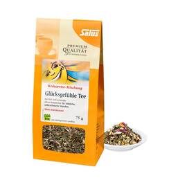 Abbildung: Glücksgefühle Tee Zitrus-Kräutertee bio Salus Tee, 75 g PZN 03424947