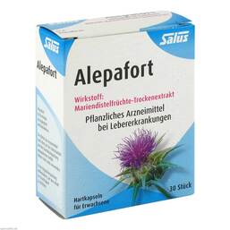 Abbildung: Alepafort Mariendistel Hartkapseln Hartkapseln, 30 St PZN 03425757