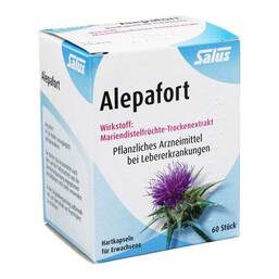 Abbildung: Alepafort Mariendistel Hartkapseln Hartkapseln, 60 St PZN 03425763