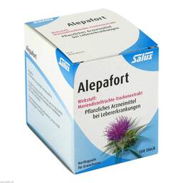 Abbildung: Alepafort Mariendistel Hartkapseln Hartkapseln, 100 St PZN 03425852