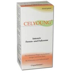 Abbildung: Celyoung Intensiv Fersen- und Fußcreme Creme, 100 ml PZN 03443146