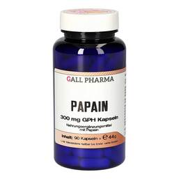 Abbildung: Papain 300 mg GPH Kapseln 90 St, Kapseln PZN 03447440