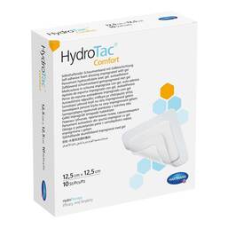 Abbildung: Hydrotac comfort Schaumverband 12,5x12,5 cm steril 10 St, Verband PZN 03452688