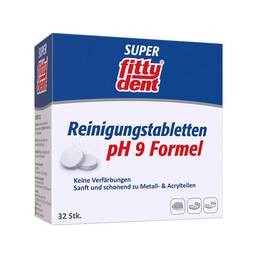 Abbildung: Fittydent super Reinigungstabletten Tabletten, 32 St PZN 03467796