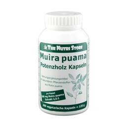 Abbildung: Muira Puama 500 mg Extrakt Kapseln 200 St, Kapseln PZN 03468324