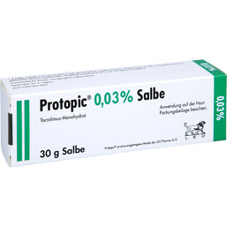 Abbildung: Protopic 0,03% Salbe 30 g, Salbe PZN 03471852