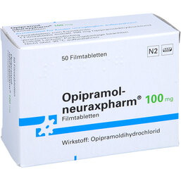 Abbildung: Opipramol neuraxpharm 100 mg Filmtabletten 50 St, Filmtabletten PZN 03480087