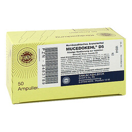 Abbildung: Mucedokehl D 5 Ampullen 50X1 ml, Ampullen PZN 03483789