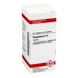Abbildung: DHU Phosphorus D 12 Tabletten Tabletten, 80 St PZN 03486463