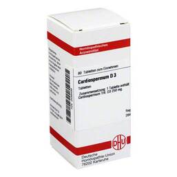 Abbildung: DHU Cardiospermum D 3 Tabletten Tabletten, 80 St PZN 03486486