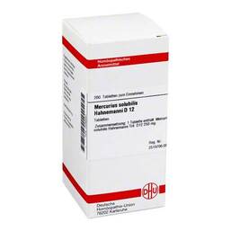 Abbildung: DHU Mercurius solubilis D 12 Tablet Tabletten, 200 St PZN 03486581
