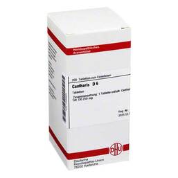 Abbildung: Cantharis D 6 Tabletten Tabletten, 200 St PZN 03486629