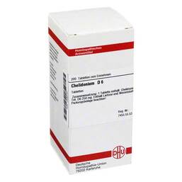 Abbildung: DHU Chelidonium D 6 Tabletten Tabletten, 200 St PZN 03486730