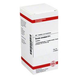 Abbildung: DHU Secale cornutum D 4 Tabletten Tabletten, 200 St PZN 03486753