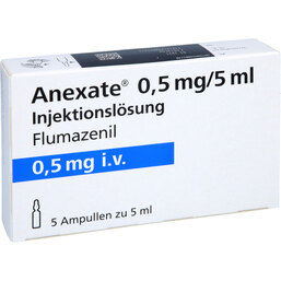 Abbildung: Anexate 0,5 Injektionslösung 5X5 ml, Injektionslösung PZN 03488574