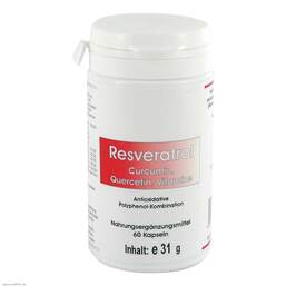 Abbildung: Resveratrol Kapseln Kapseln, 60 St PZN 03494184