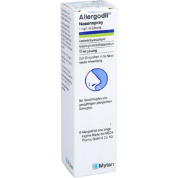 Abbildung: Allergodil Nasenspray 17 ml, Nasenspray PZN 03497337