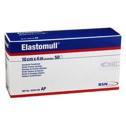 Abbildung: Elastomull 4mx10cm 45253 ela 50 St, Binden PZN 03497633