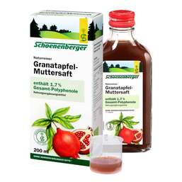 Abbildung: Granatapfel Muttersaft Schoenenberger Saft, 3X200 ml PZN 03502831