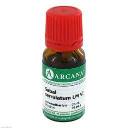 Abbildung: Sabal serrulata Arcana LM 6 Dilution Dilution, 10 ml PZN 03503173