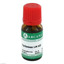 Abbildung: Cyclamen Arcana LM 12 Dilution Dilution, 10 ml PZN 03504391