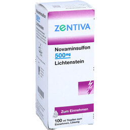 Abbildung: Novaminsulfon 500 mg Lichten 100 ml, Tropfen zum Einnehmen PZN 03507952