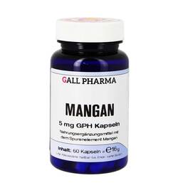 Abbildung: Mangan 5 mg GPH Kapseln 60 St, Kapseln PZN 03508408
