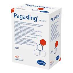 Abbildung: Pagasling Tupfer unsteril Größe 1 haselnussgroß 1000 St, Tupfer PZN 03509282