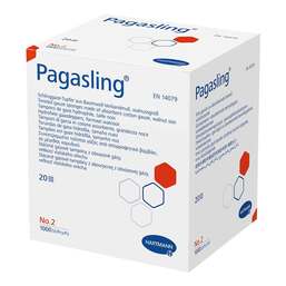 Abbildung: Pagasling Tupfer unsteril Größe 2 walnussgroß 1000 St, Tupfer PZN 03509299