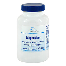 Abbildung: Magnesium 100 mg Junek Kapseln 120 St, Kapseln PZN 03515130