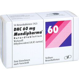 Abbildung: DHC 60 Mundipharma Retardtabletten 50 St, Retard-Tabletten PZN 03515153