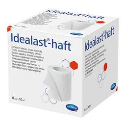 Abbildung: Idealast Haft Binde 8 cm x 10 m 1 St, Binden PZN 03517471